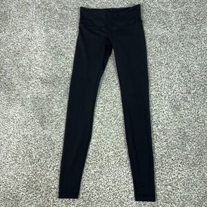 Lululemon Pants Womens 6 Black Ankle Leggings Mid Rise Yoga Gym Athletic Workout